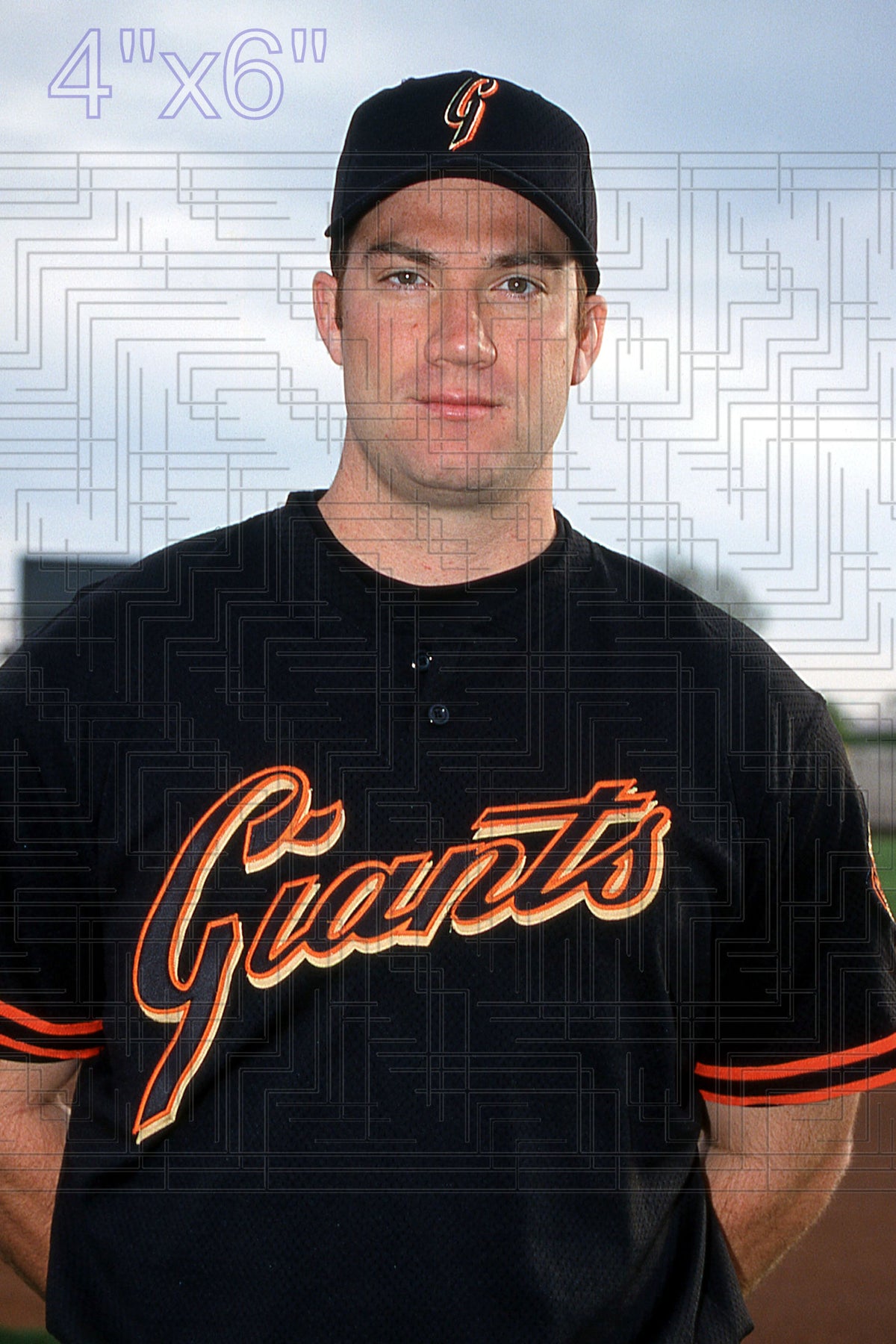 Damon Minor - 2002 San Francisco Giants - choose a size & style