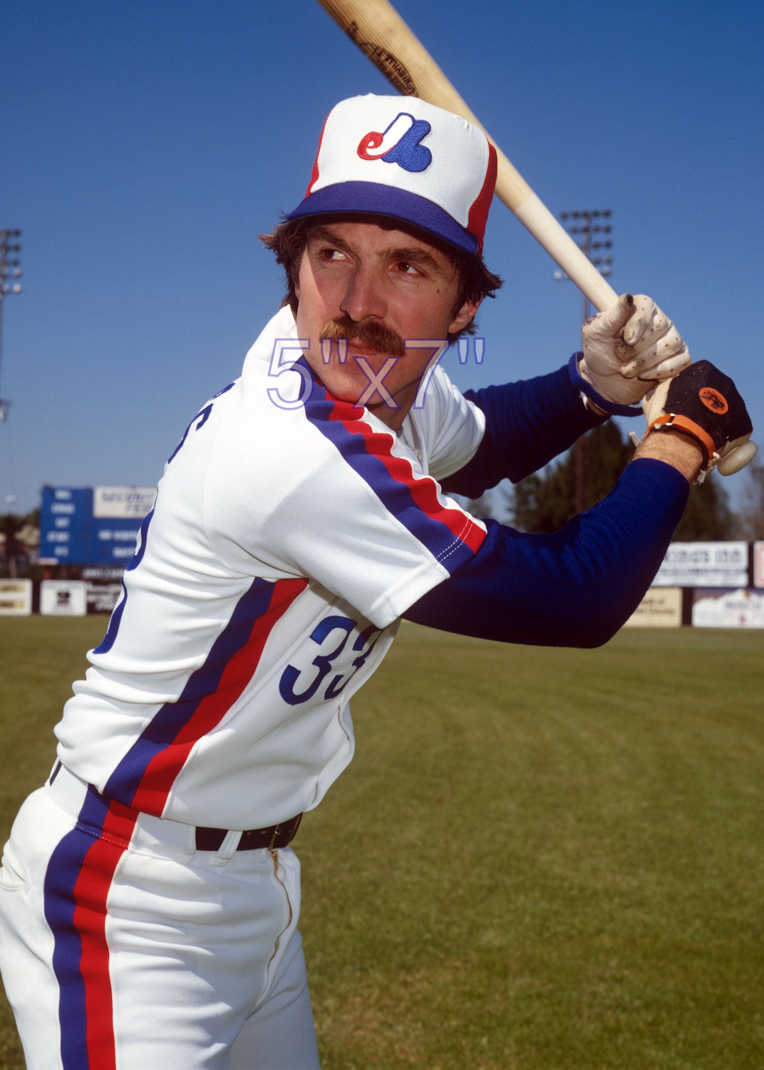 Dan Briggs - 1980 Montreal Expos - choose a size & style