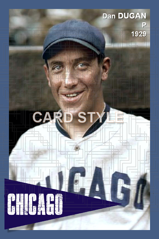 Dan Dugan - 1929 Chicago White Sox - choose a size & style