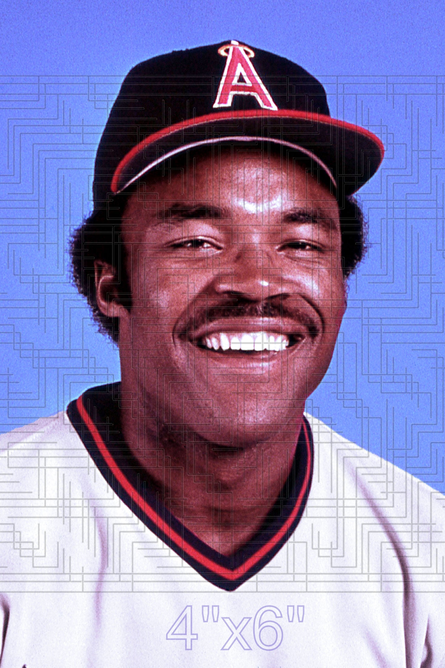 Dan Ford - 1979 California Angels - choose a size & style