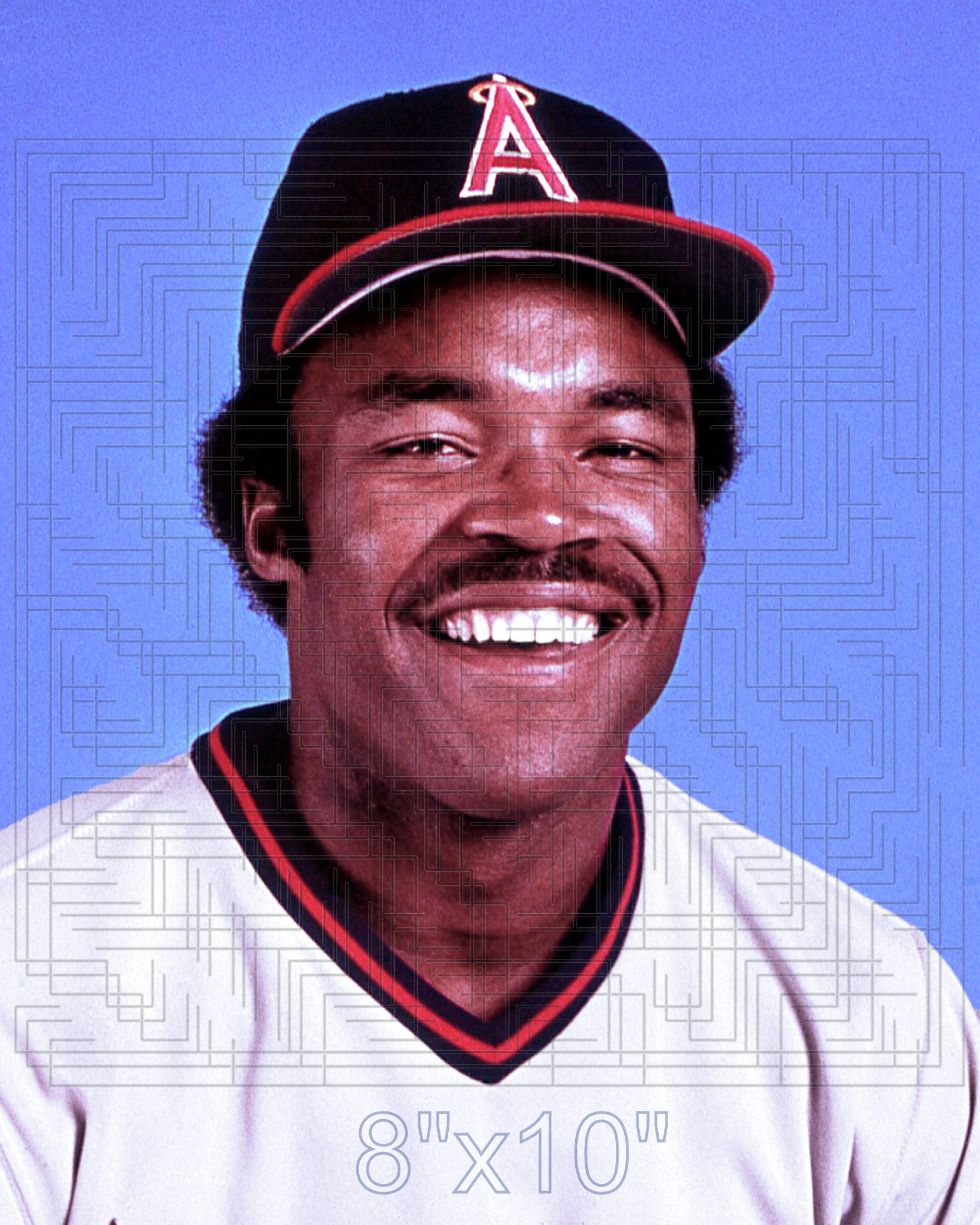 Dan Ford - 1979 California Angels - choose a size & style