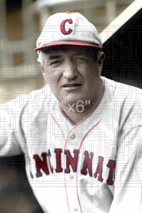 Dan Howley - 1932 Cincinnati Reds - choose a size & style