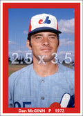Dan McGinn - 1972 Montreal Expos - choose a size & style