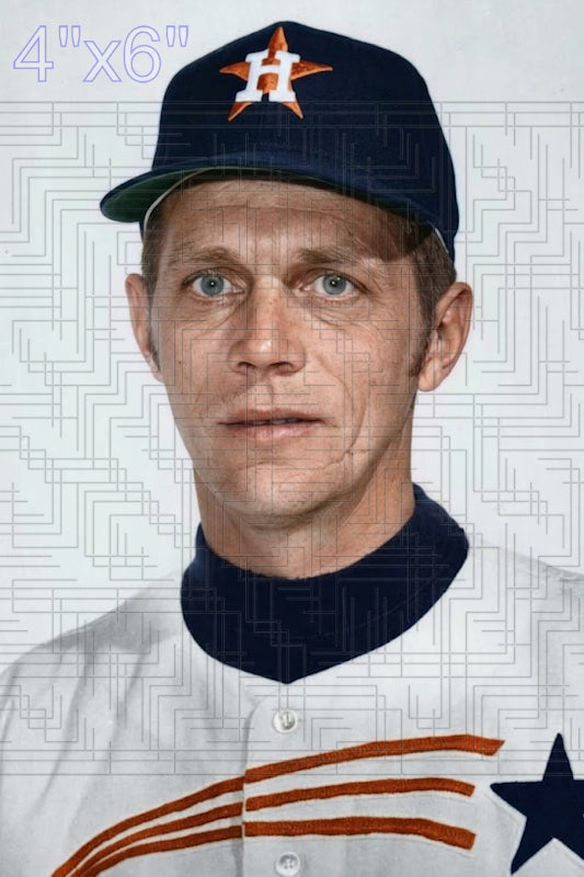 Dan Osinski - 1970 Houston Astros - choose a size & style