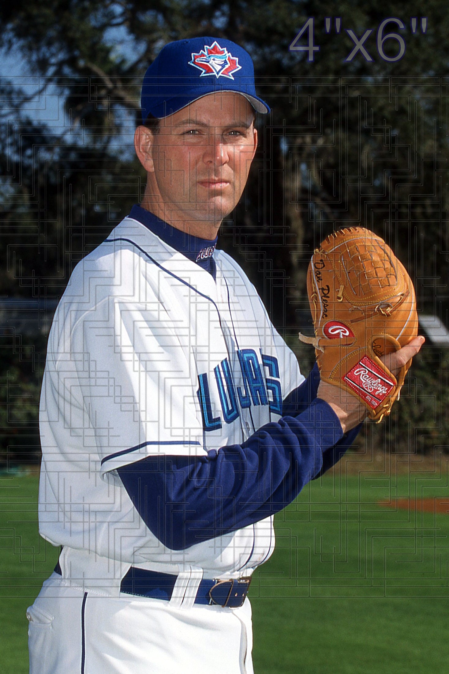 Dan Plesac - 2002 Toronto Blue Jays - choose a size & style