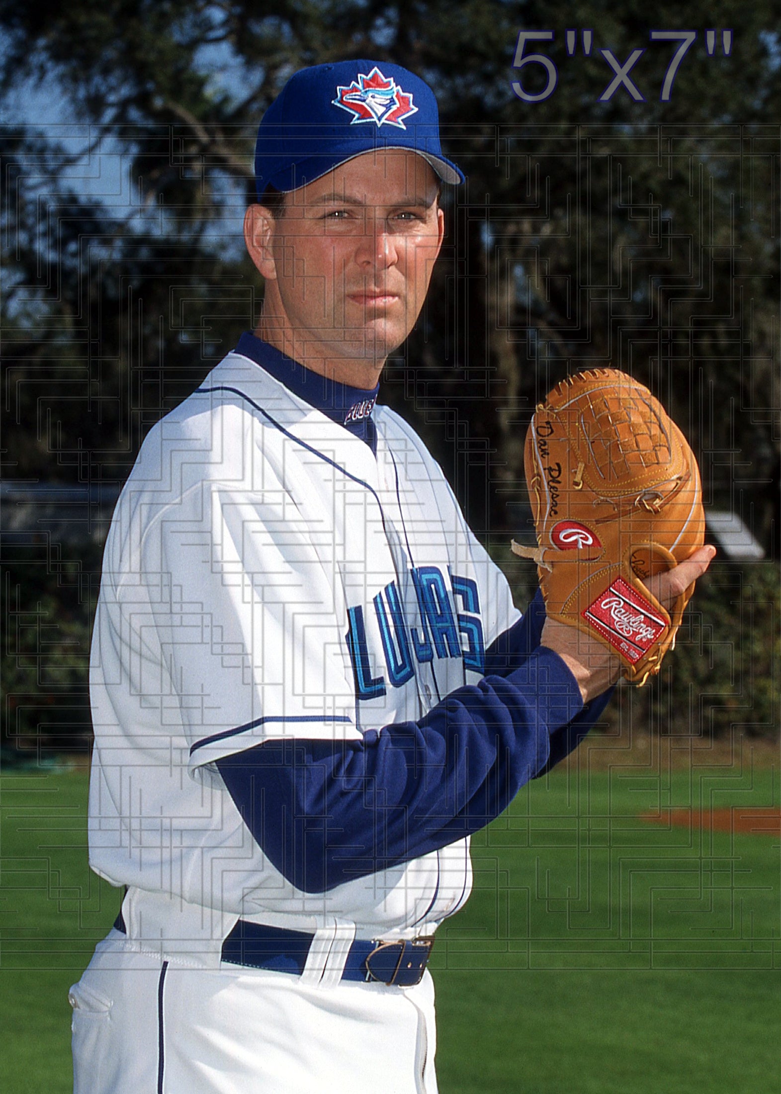 Dan Plesac - 2002 Toronto Blue Jays - choose a size & style