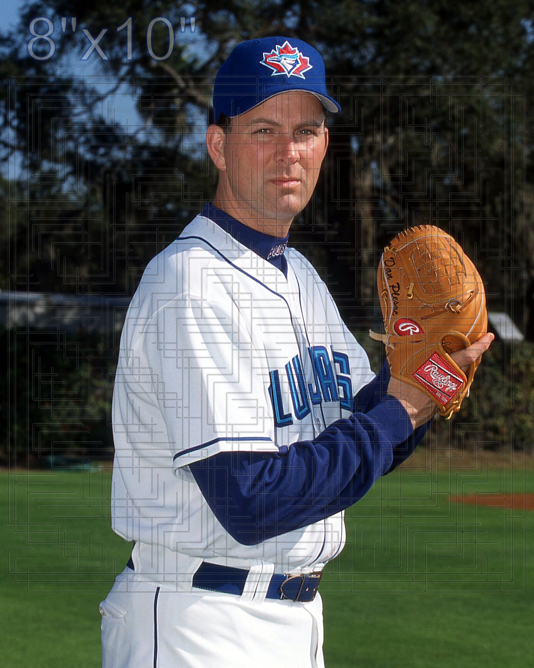 Dan Plesac - 2002 Toronto Blue Jays - choose a size & style