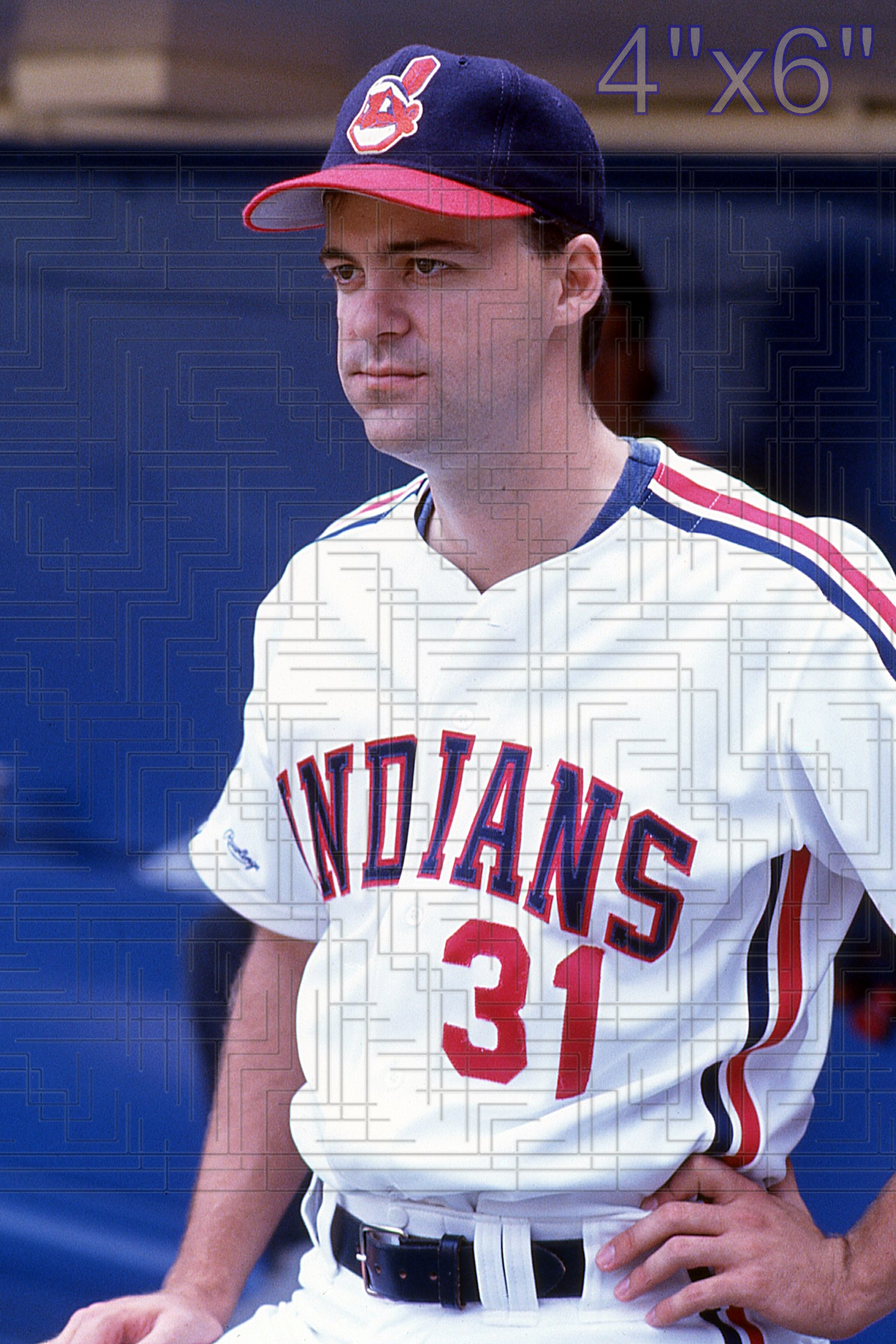 Dan Schatzeder - 1988 Cleveland Indians - choose a size & style