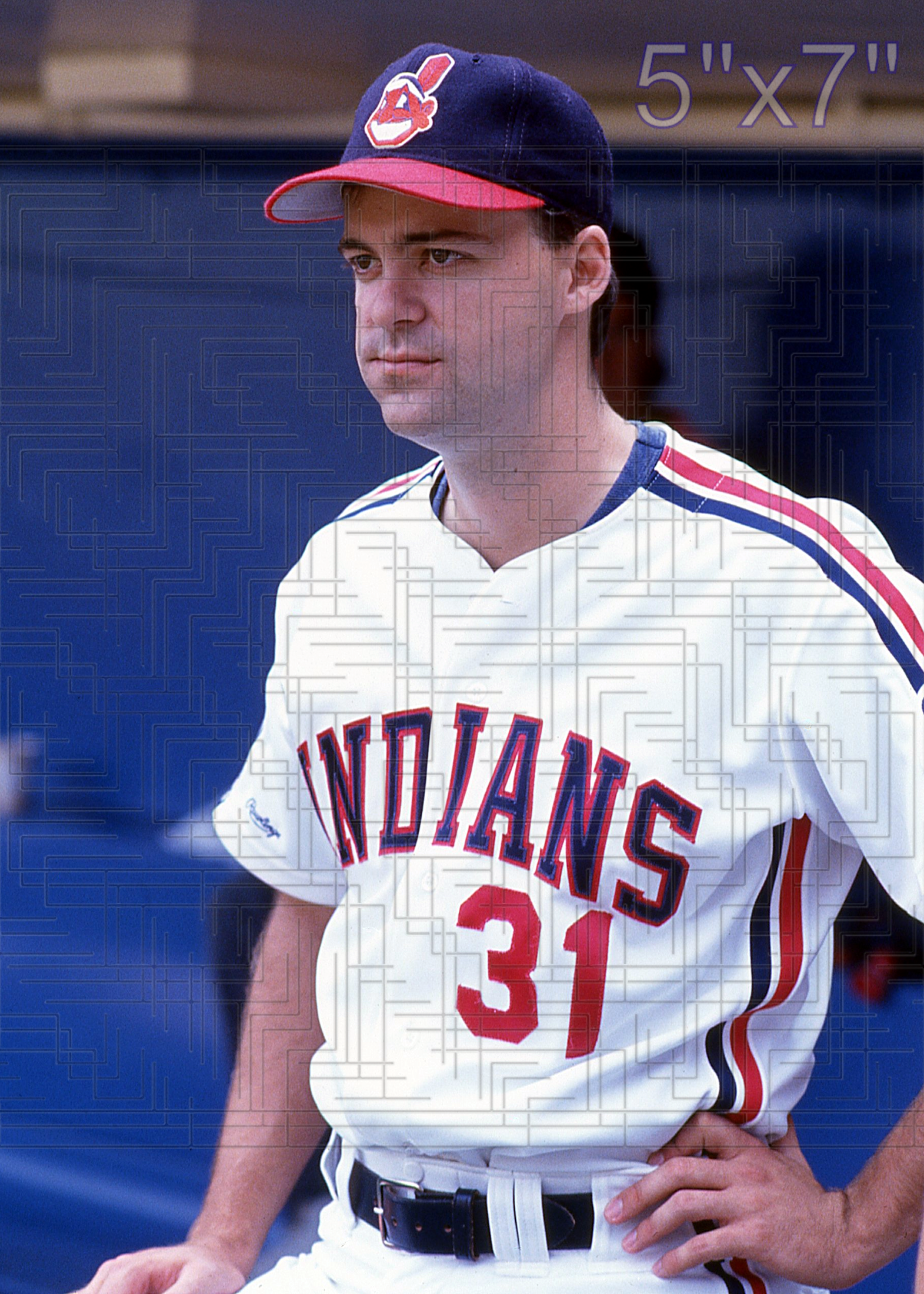 Dan Schatzeder - 1988 Cleveland Indians - choose a size & style