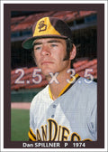 Dan Spillner - 1974 San Diego Padres - choose a size & style