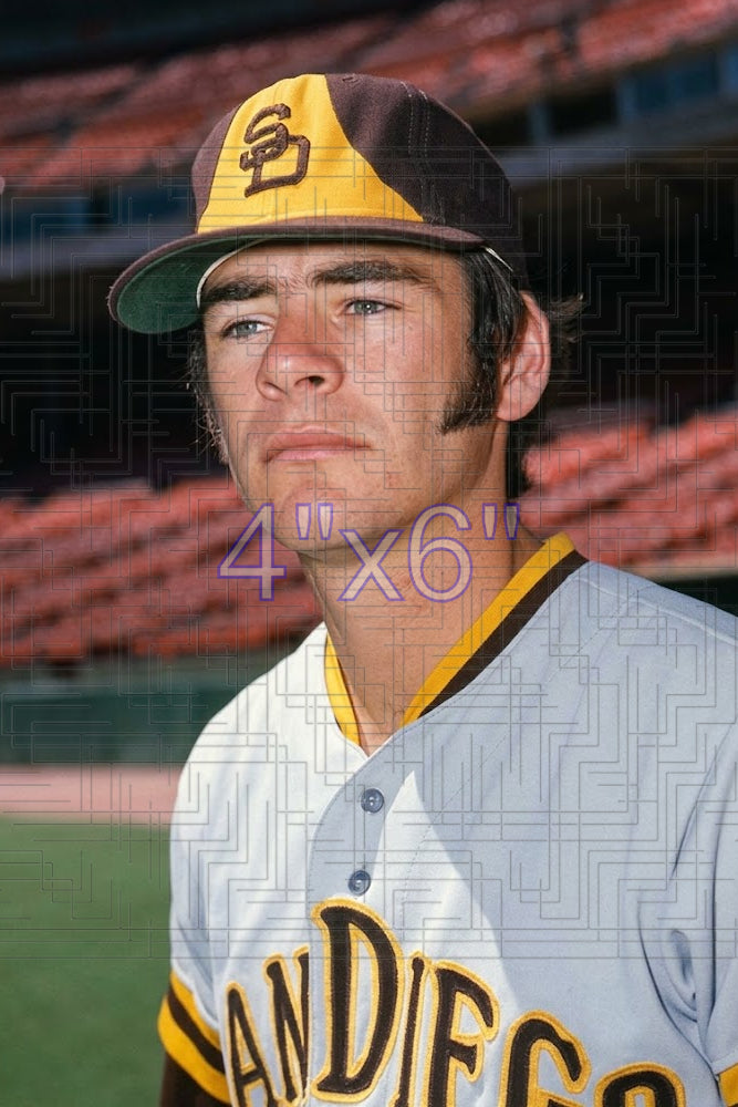 Dan Spillner - 1974 San Diego Padres - choose a size & style