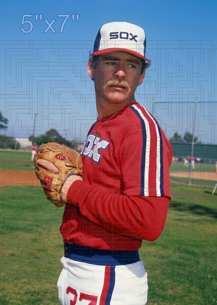 Dan Spillner - 1984 Chicago White Sox - choose a size & style