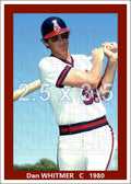 Dan Whitmer - 1980 California Angels - choose a size & style