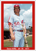 Dane Iorg - 1977 Philadelphia Phillies - choose a size & style