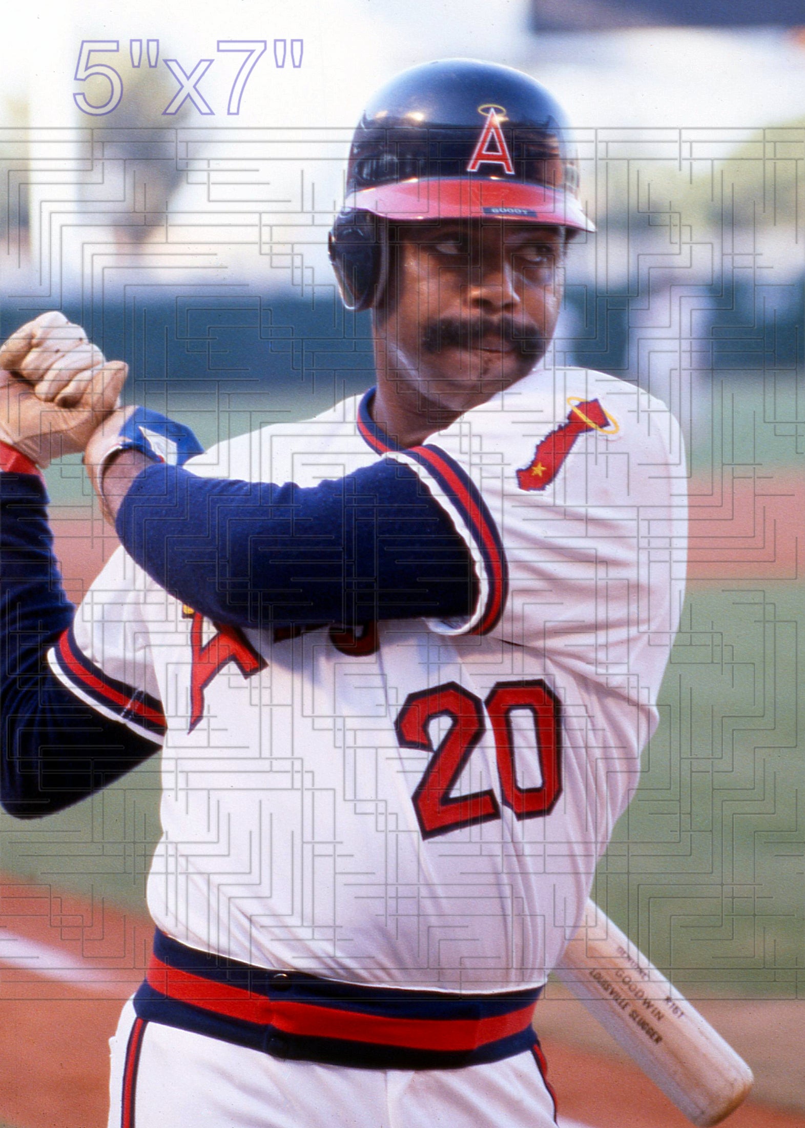 Danny Goodwin - 1978 California Angels - choose a size & style
