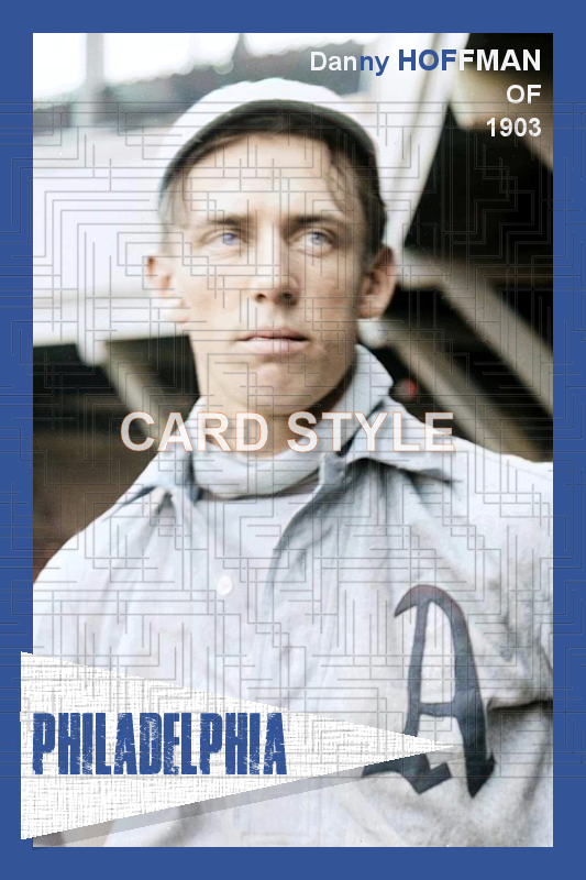 Danny Hoffman - 1903 Philadelphia Athletics - choose a size & style