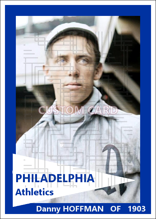 Danny Hoffman - 1903 Philadelphia Athletics - choose a size & style