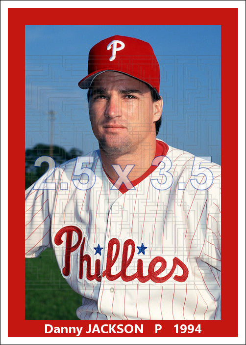 Danny Jackson - 1994 Philadelphia Phillies - choose a size & style