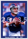 Danny Kanell - 1997 New York Giants - choose a size & style