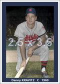 Danny Kravitz - 1960 Kansas City Athletics - choose a size & style