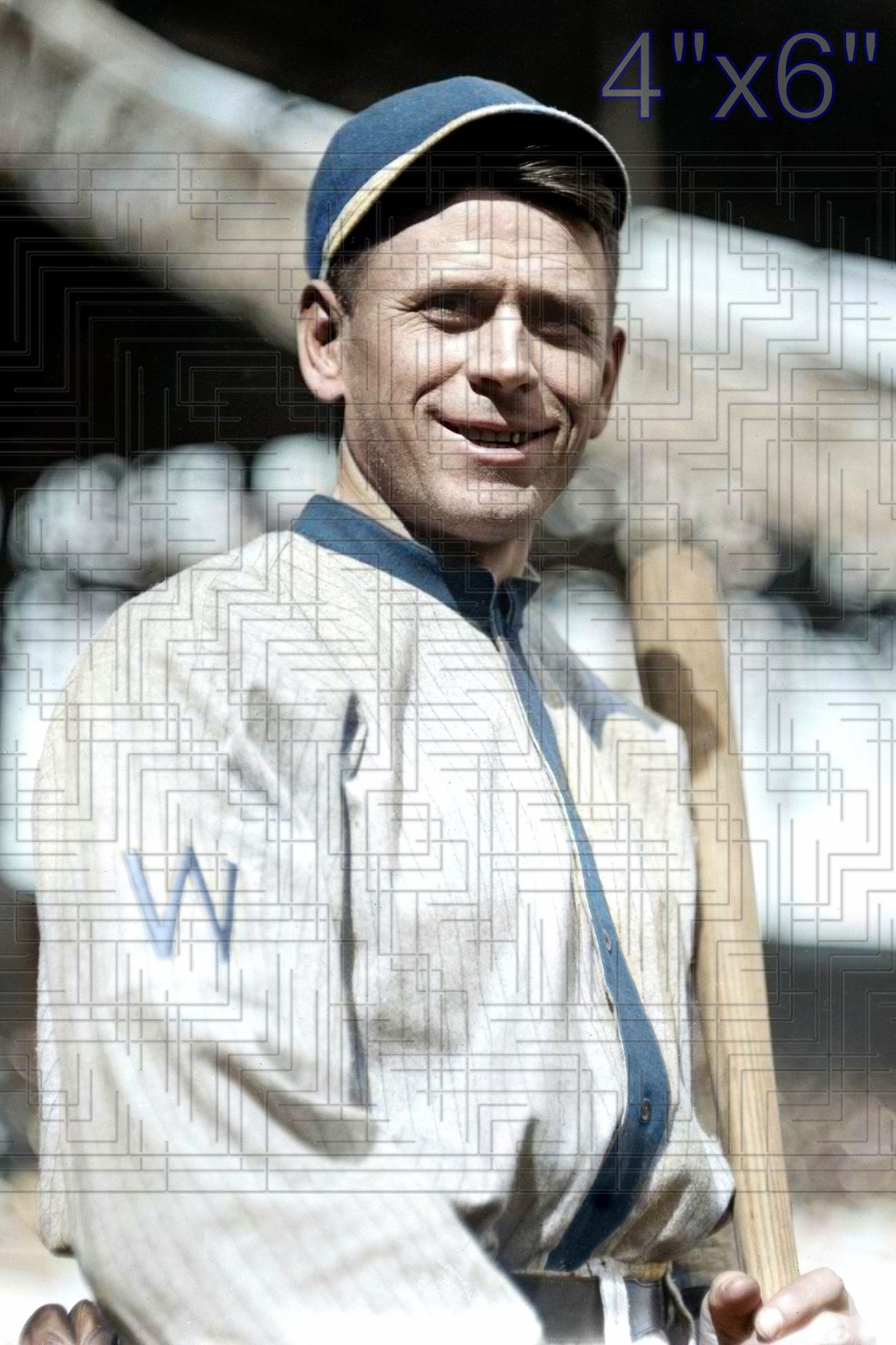 Danny Moeller - 1913 Washington Senators - choose a size & style