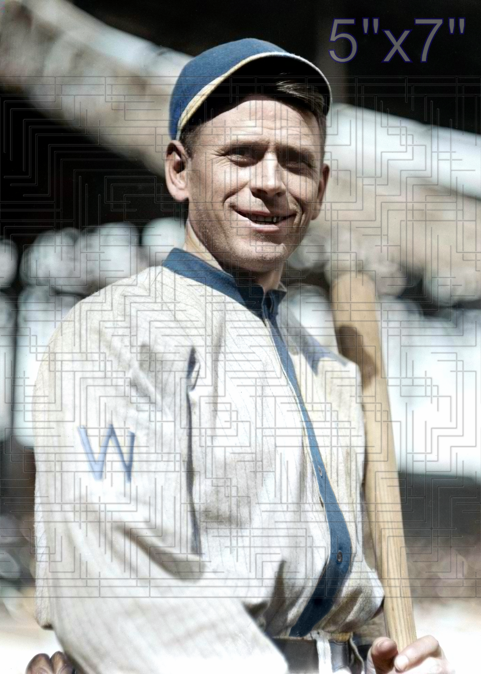 Danny Moeller - 1913 Washington Senators - choose a size & style