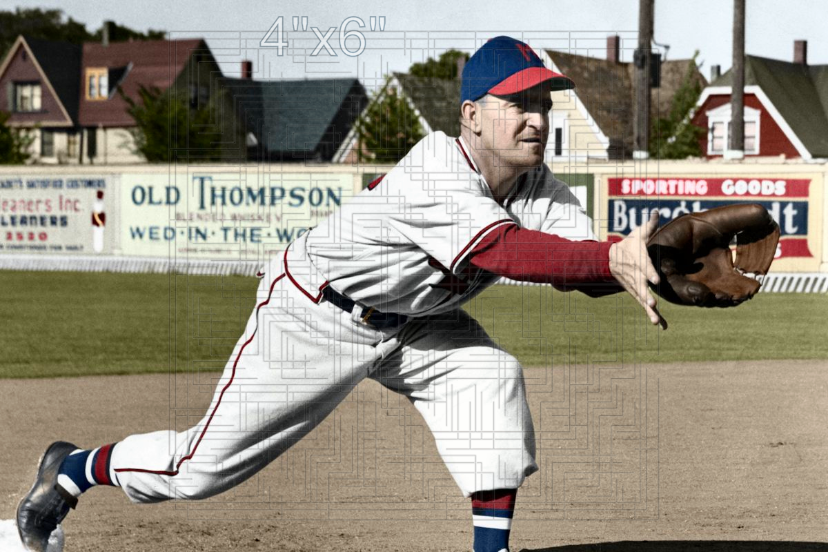 Danny Murtaugh - 1947 Milwaukee Brewers - choose a size & style