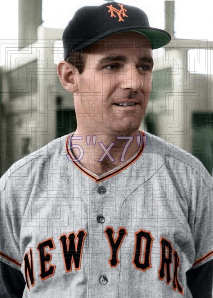 Danny O'Connell - 1957 New York Giants - choose a size & style