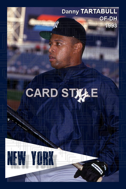 Danny Tartabull - 1993 New York Yankees - choose a size & style