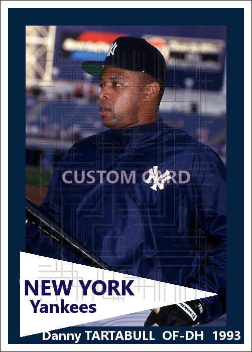 Danny Tartabull - 1993 New York Yankees - choose a size & style
