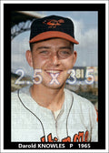 Darold Knowles - 1965 Baltimore Orioles - choose a size & style