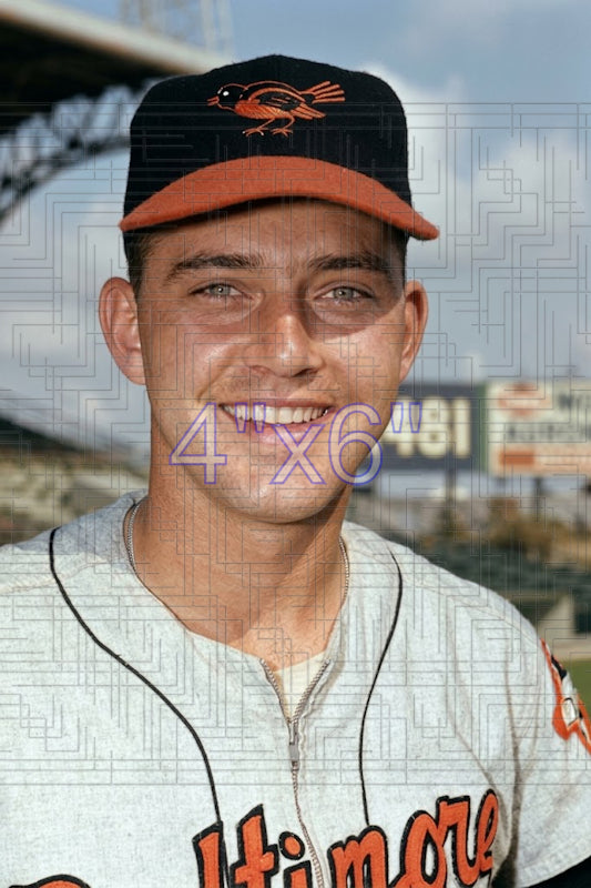 Darold Knowles - 1965 Baltimore Orioles - choose a size & style