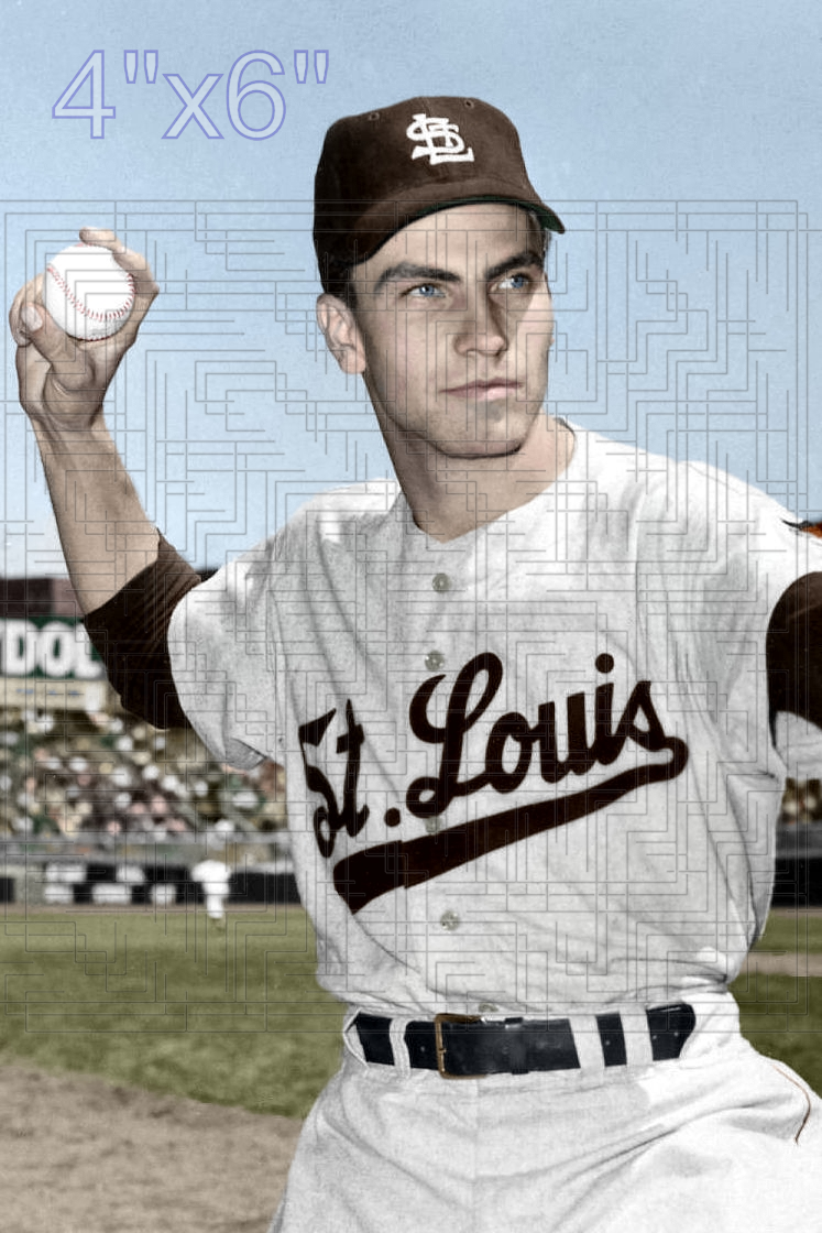 Darrell Johnson - 1952 St. Louis Browns - choose a size & style