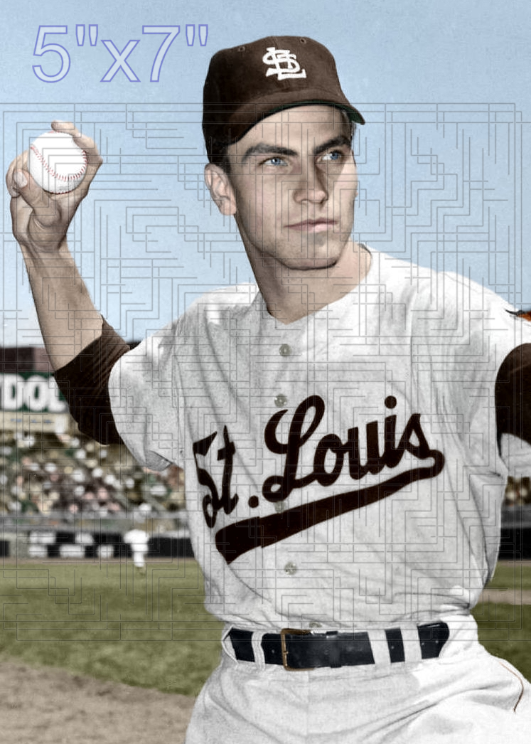 Darrell Johnson - 1952 St. Louis Browns - choose a size & style