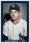 Darrell Johnson - 1957 New York Yankees - choose a size & style