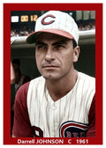 Darrell Johnson - 1961 Cincinnati Reds - choose a size & style