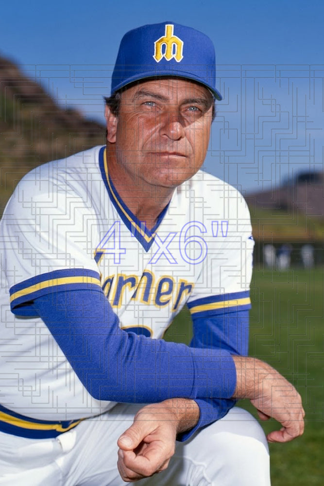 Darrell Johnson - 1977 Seattle Mariners - choose a size & style
