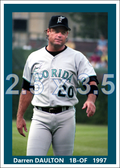 Darren Daulton - 1997 Florida Marlins - choose a size & style