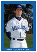 Darrin Fletcher - 2002 Toronto Blue Jays - choose a size & style