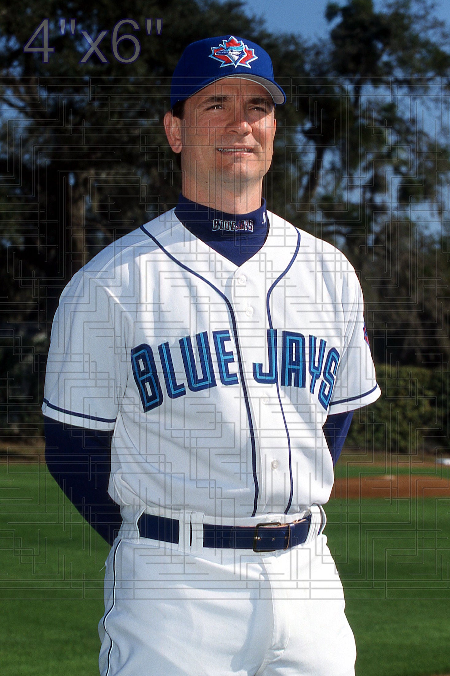 Darrin Fletcher - 2002 Toronto Blue Jays - choose a size & style
