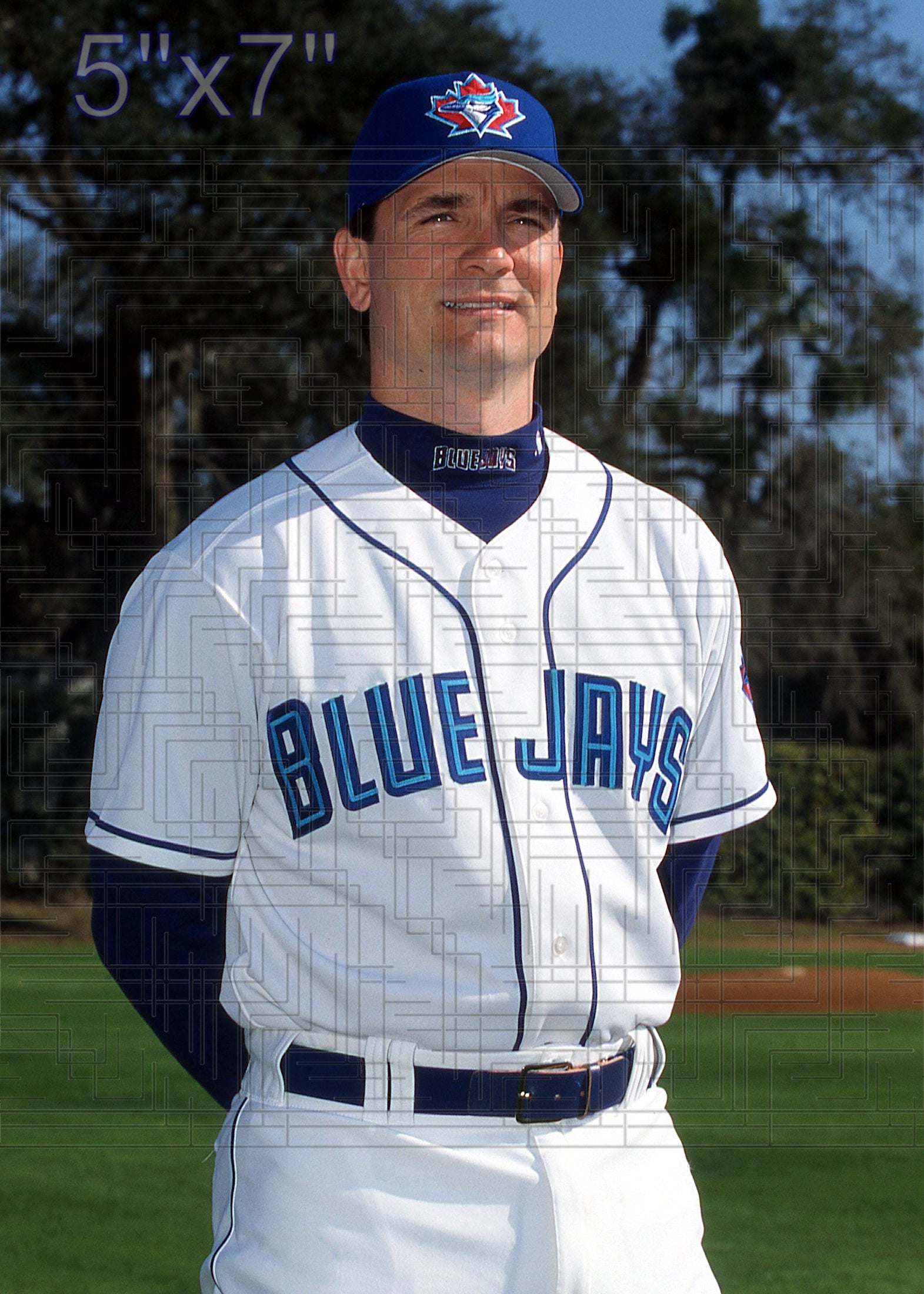 Darrin Fletcher - 2002 Toronto Blue Jays - choose a size & style