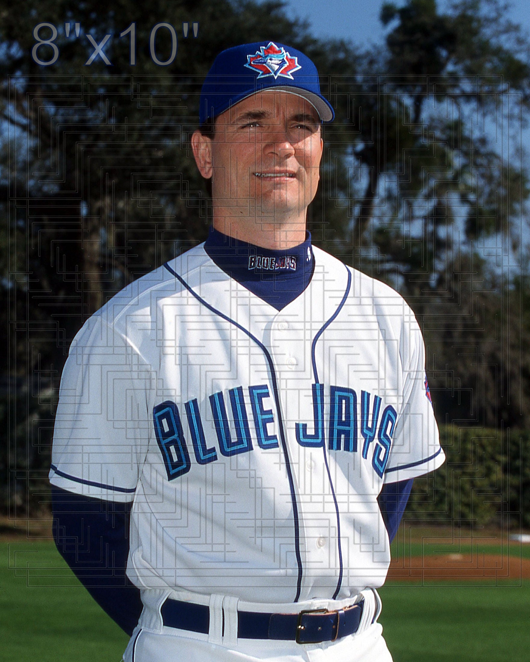 Darrin Fletcher - 2002 Toronto Blue Jays - choose a size & style