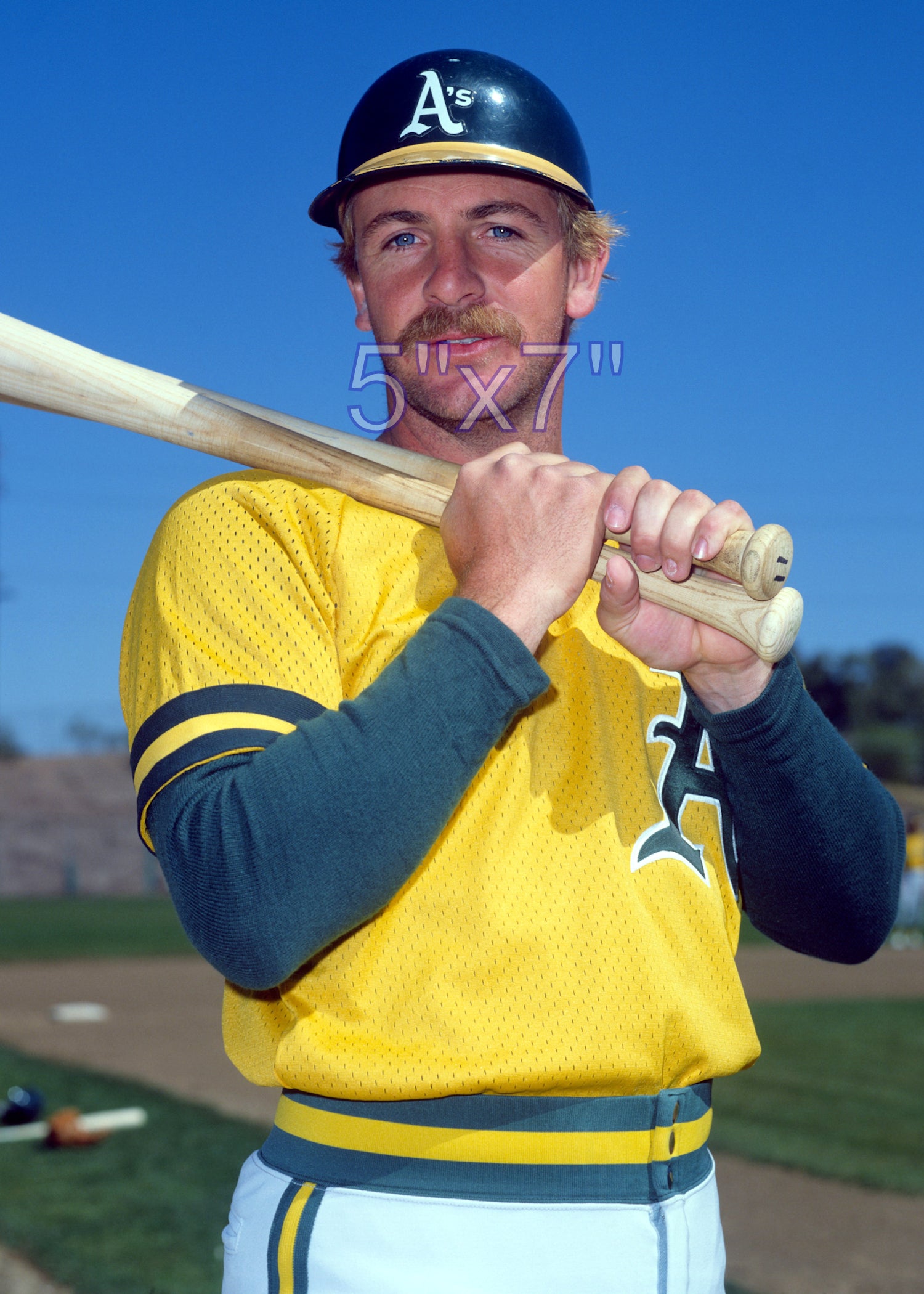 Darryl Cias - 1984 Oakland Athletics - choose a size & style