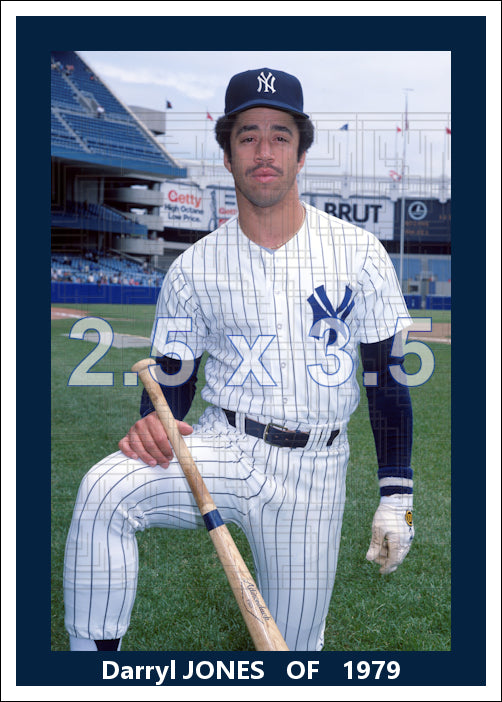 Darryl Jones - 1979 New York Yankees - choose a size & style