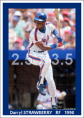 Darryl Strawberry - 1990 New York Mets - choose a size & style
