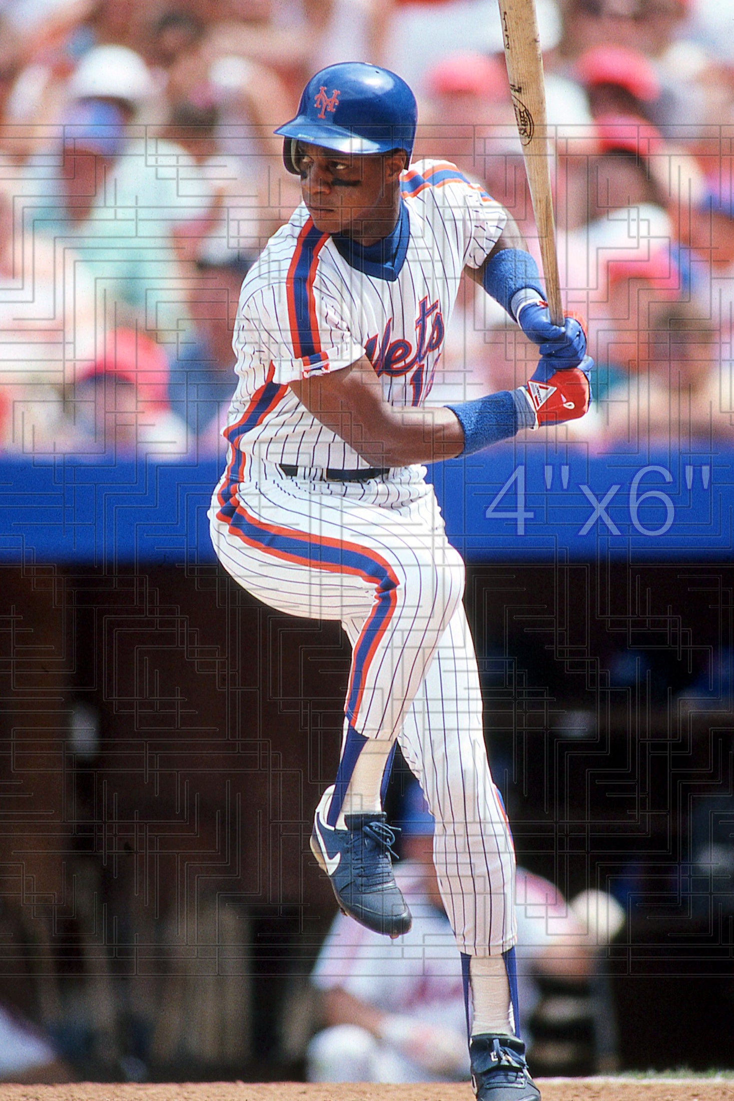 Darryl Strawberry - 1990 New York Mets - choose a size & style