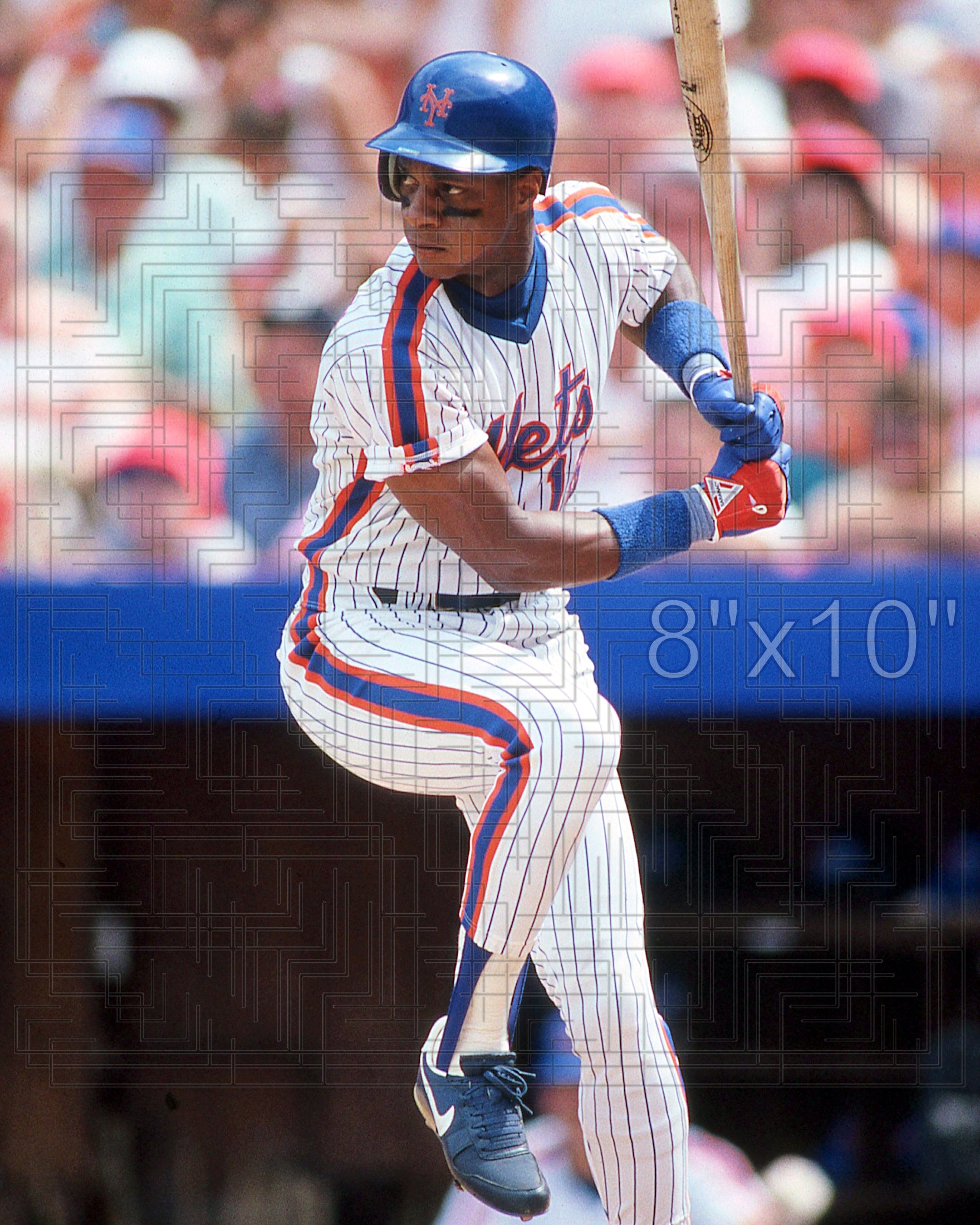 Darryl Strawberry - 1990 New York Mets - choose a size & style