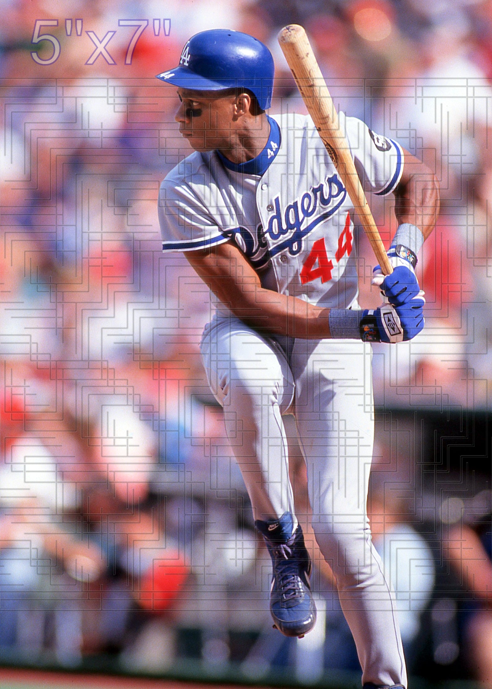Darryl Strawberry - 1993 Los Angeles Dodgers - choose a size & style