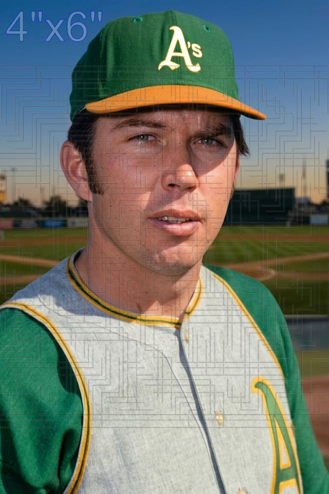 Daryl Patterson - 1971 Oakland Athletics - choose a size & style