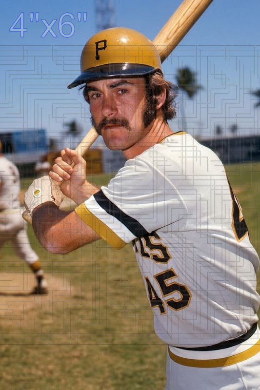 Dave Augustine - 1973 Pittsburgh Pirates - choose a size & style